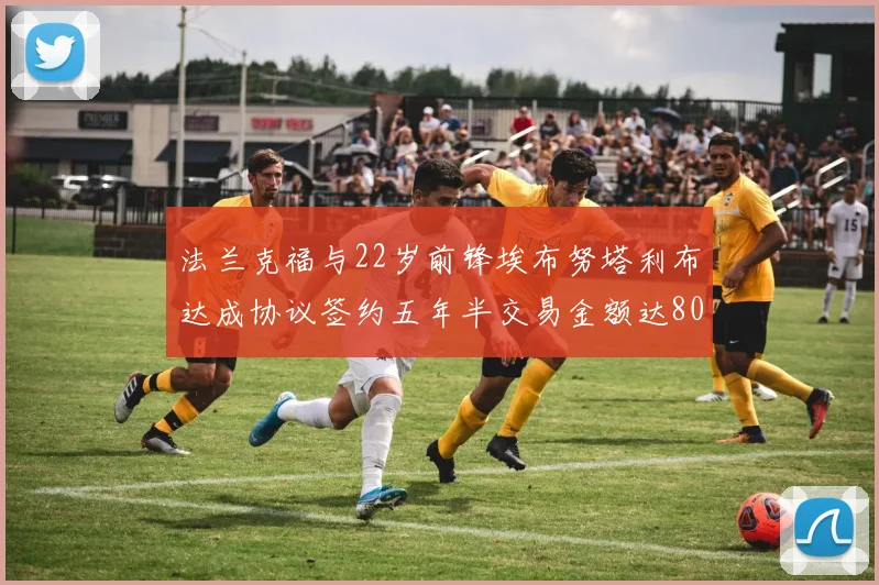法兰克福与22岁前锋埃布努塔利布达成协议签约五年半交易金额达800万欧元